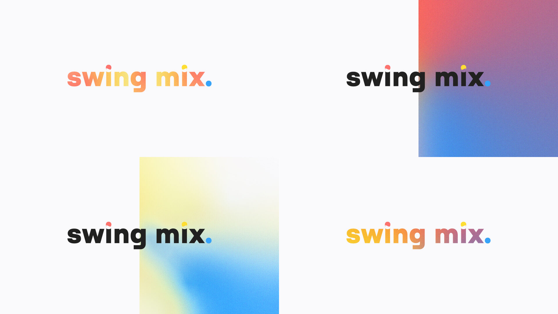 Swing Mix Logo Alternates